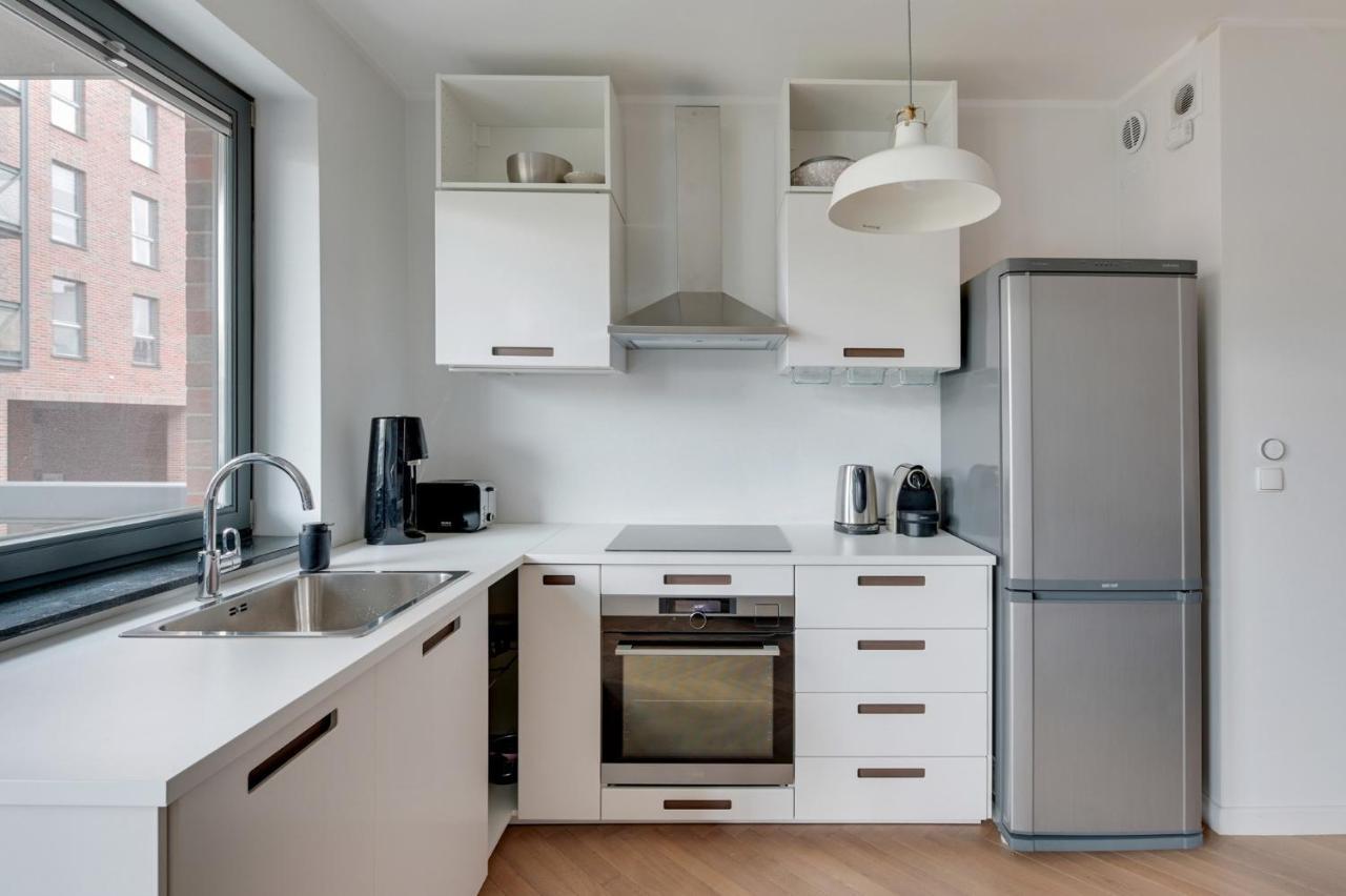 Premium Apartment In The Historic Gdansk Brewery Exterior photo